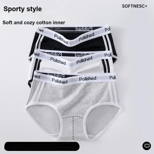 MIIOW Trend Party Series Underpants Women's Shopping Bag 4 Pack