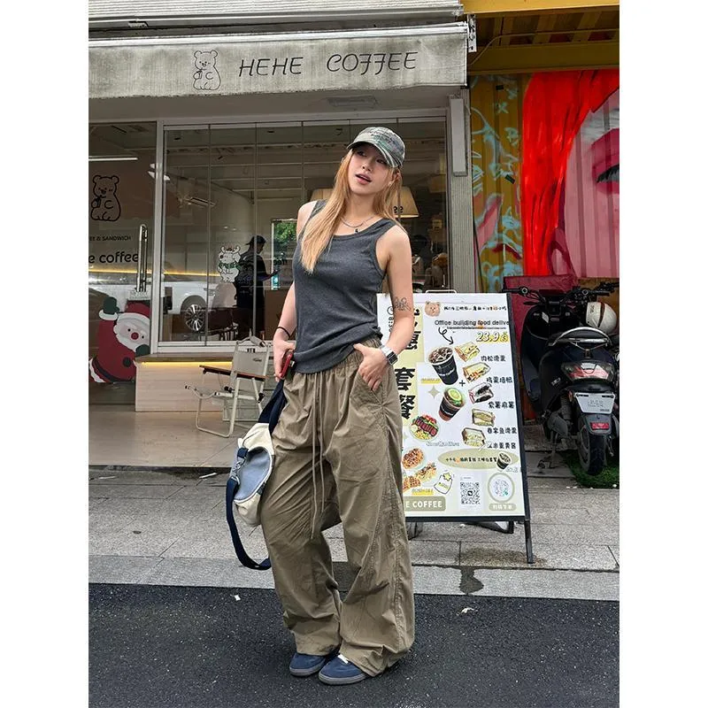 CHUANCHUANYEJIA Casual Pants Women's-8
