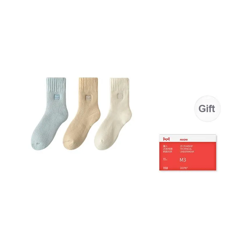 MIIOW Trend Party Series Mid Calf Socks Women's Shopping Bag Combo Set-17