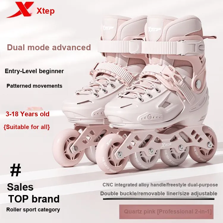 XTEP Inline Skates Roller Skating Kids'-8