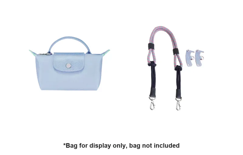 Luxury Care Artisan Workshop Cow Leather, Textile Straps Ropes Bag Strap Women's Multicolor-6