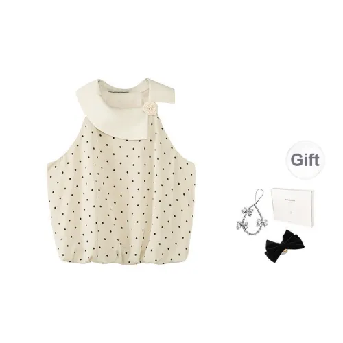 Fstudio Crop Tops Women's Beige
