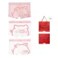 Red Box 3 Pack (Dudu Pig+Bai Mi Pig+Bai Du Pig)