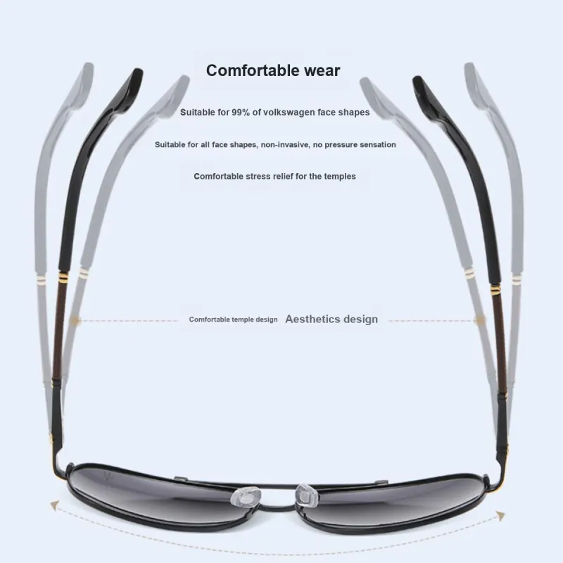 Maserati TR90 Aviator Sunglasses Unisex-4