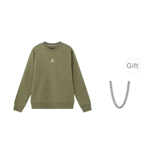 Jordan Sweatshirts Unisex Medium Olive Green