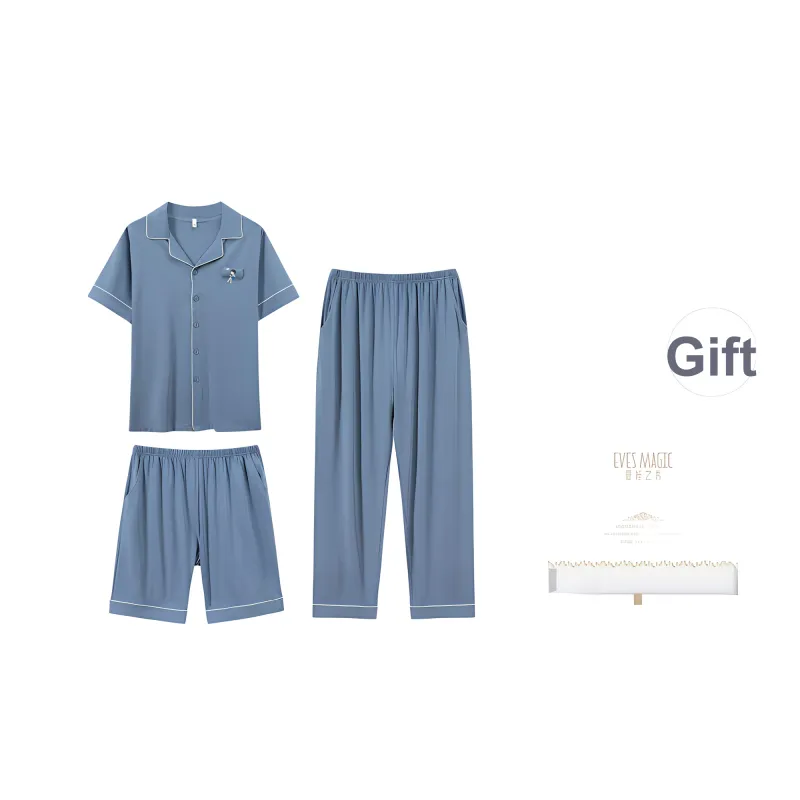 XIA.WA.ZHI.XIU Pajama Set Men's-6