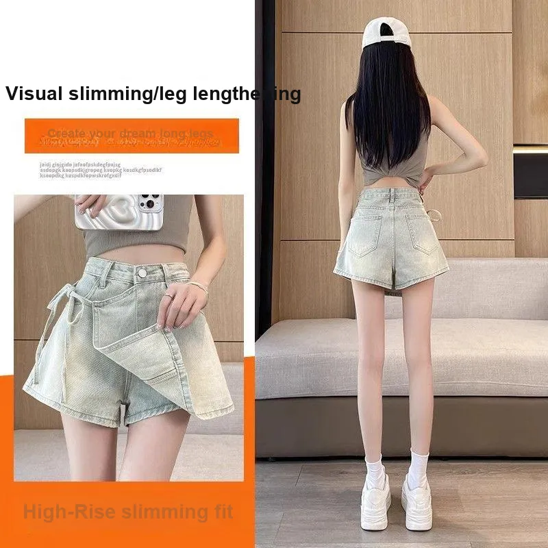 KAISER Denim Short Skirts Women's-2