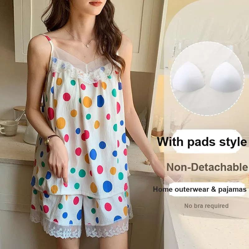 OUSHIBO Pajama Set Women's Image Color-1