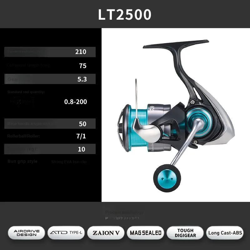 DAIWA Fishing Line Reels Front Unloader Spinning Wheels-1