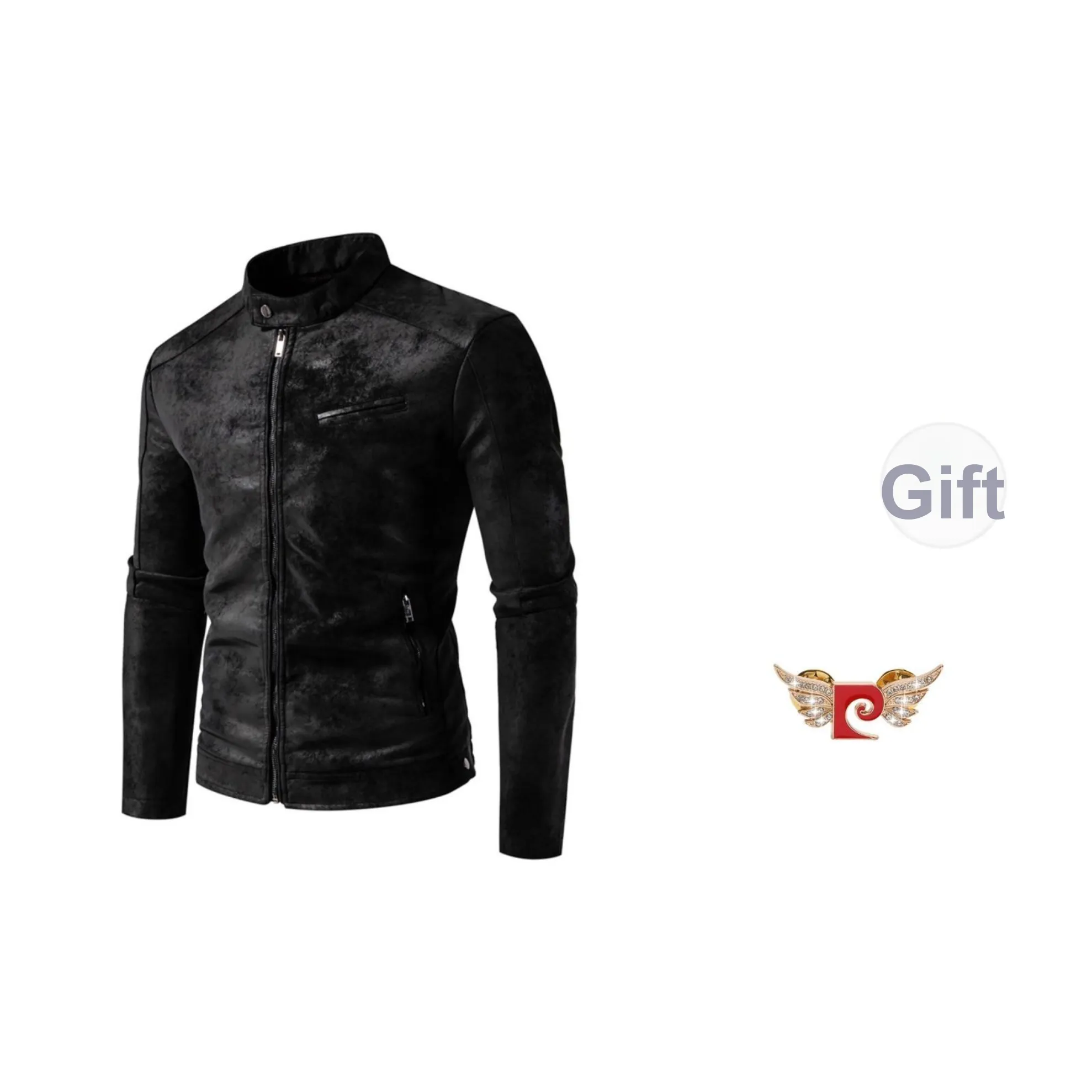 PIERRE CARDIN Кожа Куртка Мужская