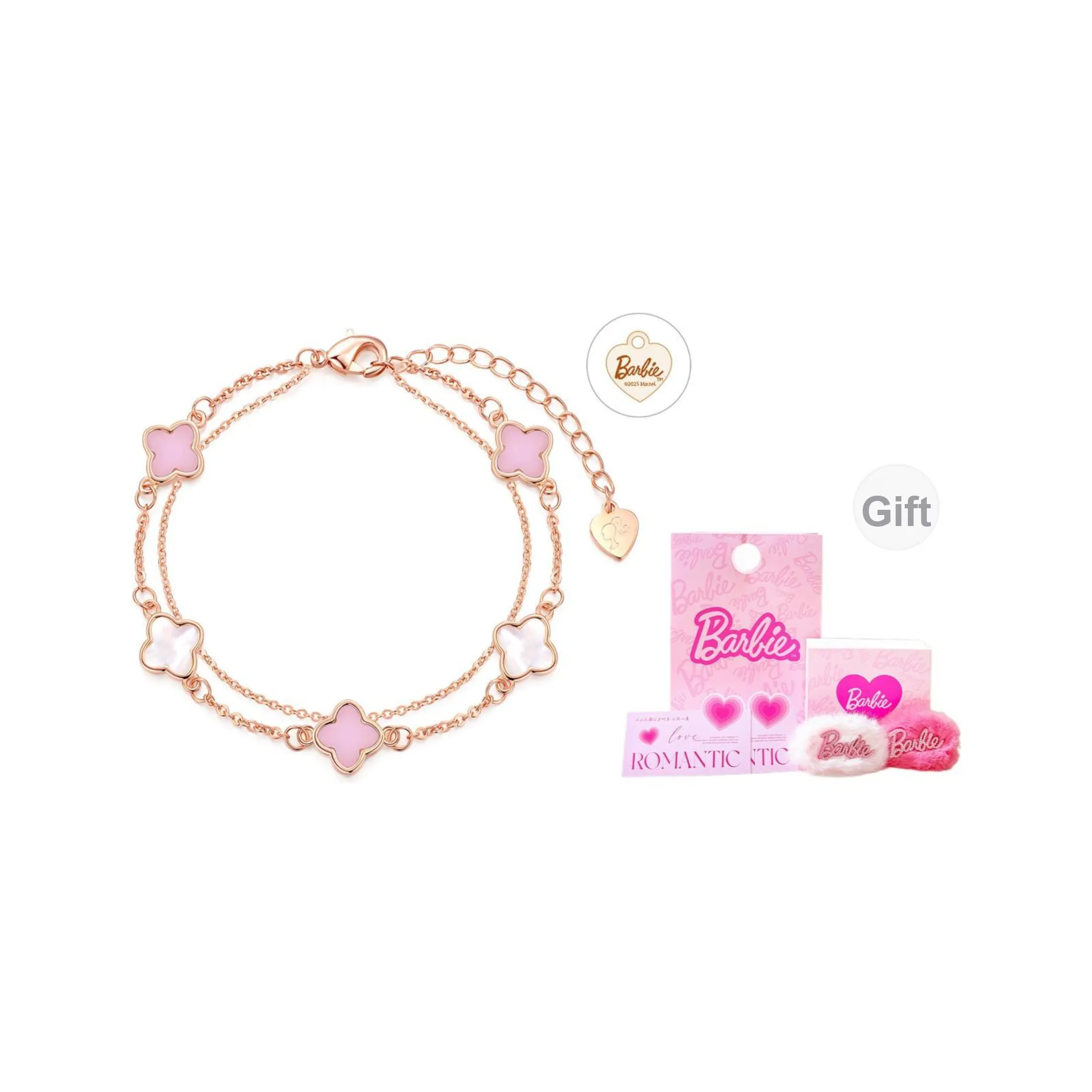 Barbie 999 Fine Серебряный Браслеты Женские