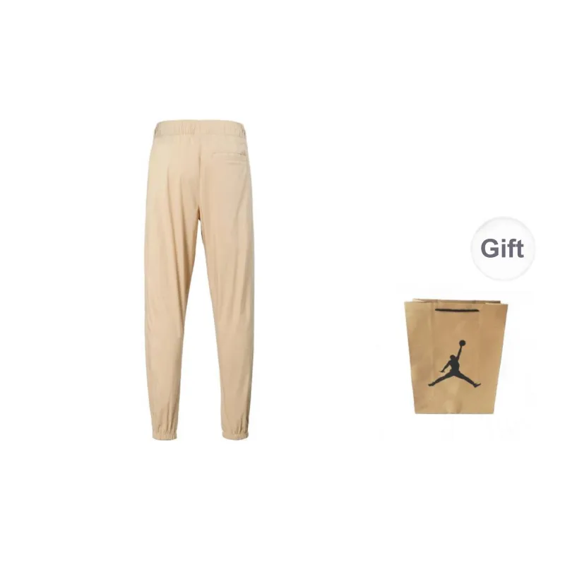 Jordan Knitted Sports Pants Unisex Desert Yellow Includes Shopping Bag-1