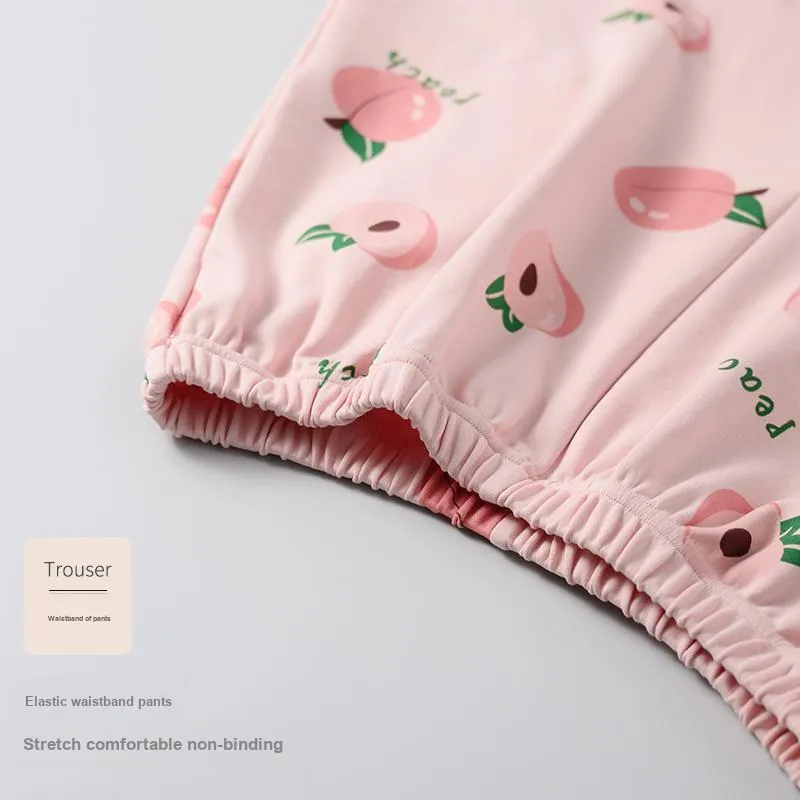 The Story Of The Flower Season Pajama Set Women's Lotus Color-5