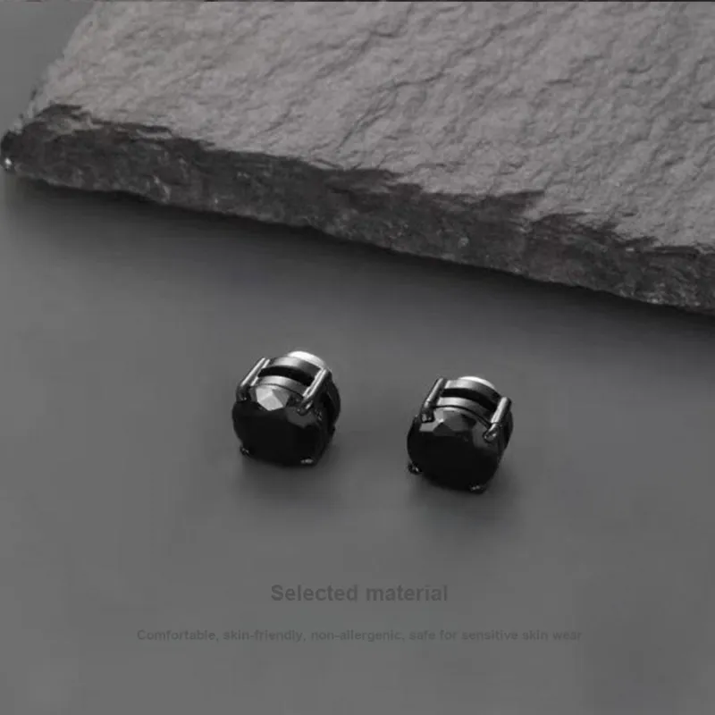 Tkb Geometric Magnet Stud Earrings Unisex-6