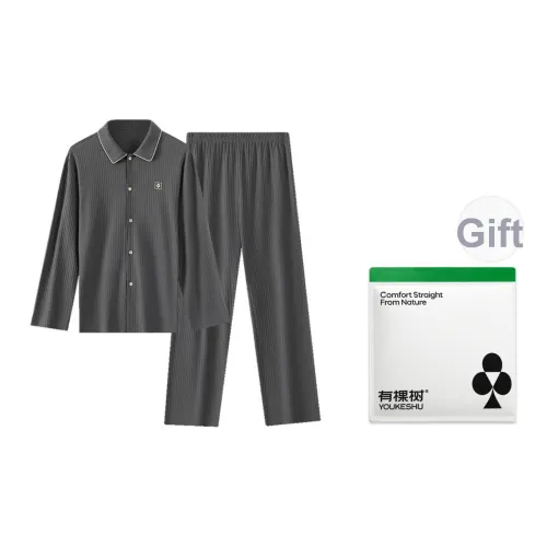 YOUKESHU Мужские пижамные комплекты