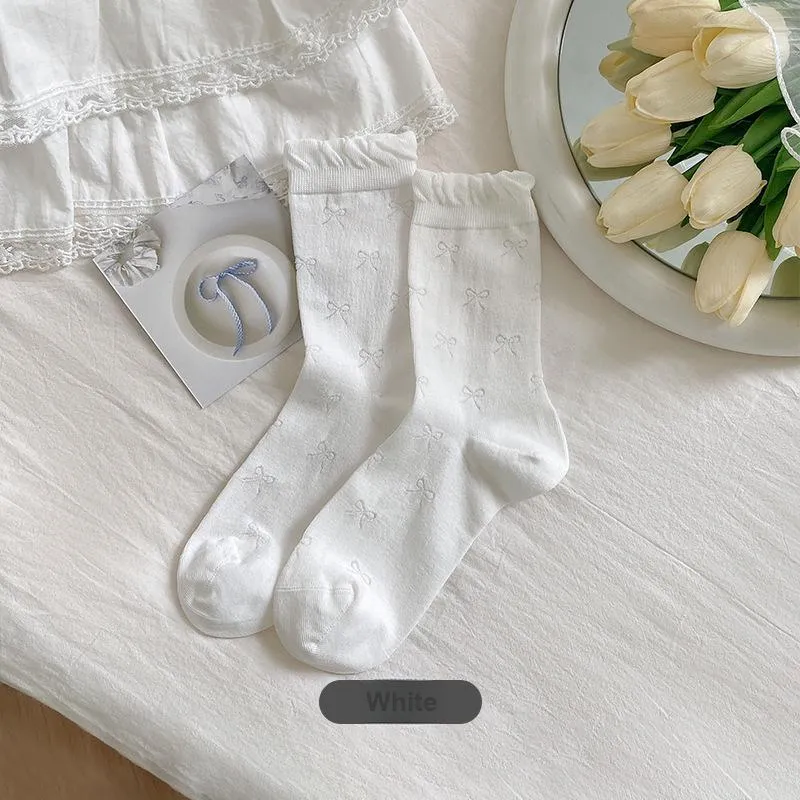 Gentle Welcome Mid Calf Socks Unisex Combo Set-2