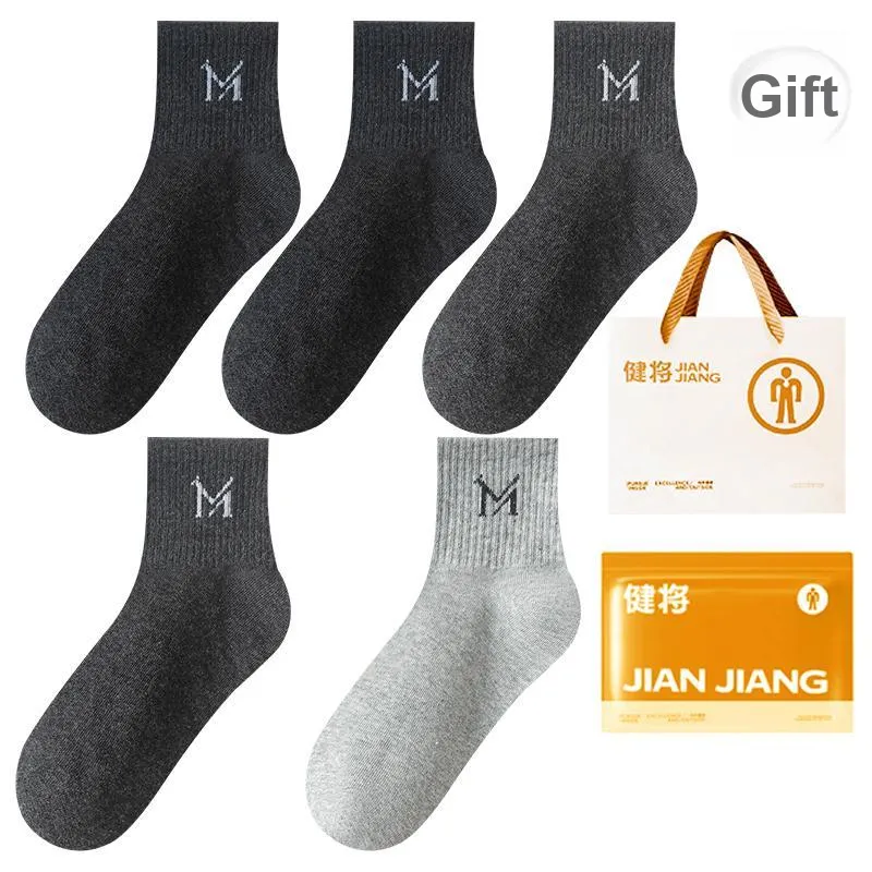 Master Mid Calf Socks Men's 5 Pack-15