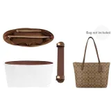 Brown Zip 30 Two-Piece Set[Super-Light Liner+Pressure-Relief Shoulder Strap Pad]