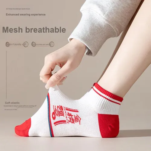 Yalu Ankle Socks Women's 4 Pack Mixed Color