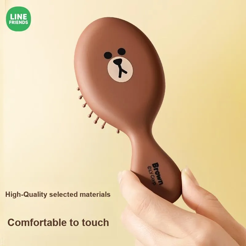 QILIN x LINE FRIENDS Mini Air Cushion Comb Volumizing Styling High Hairline Massage Air Cushion Comb-1