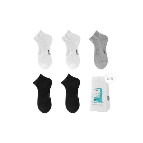 ZEROIN Низкие носки унисекс сумка для покупок 5 пар