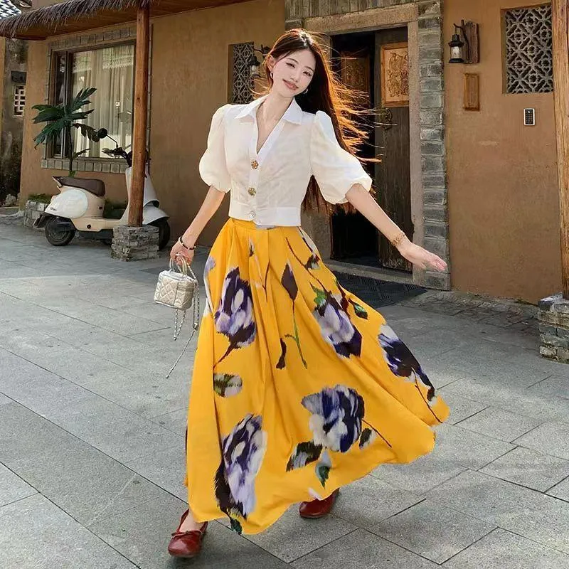 CZMO Two Piece Skirt Sets Women's-2