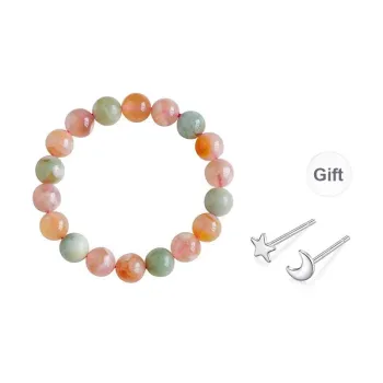 TAOHUAZHAOZHAO Agate Bracelets Women's