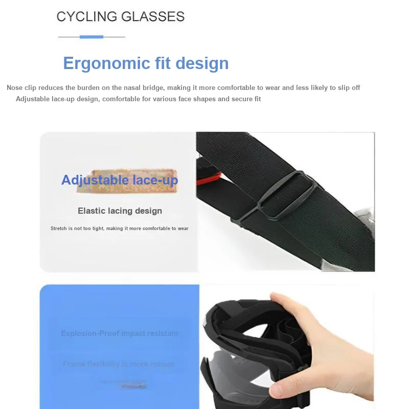 Cool Riding Treasure Cycling Glass Goggles-3