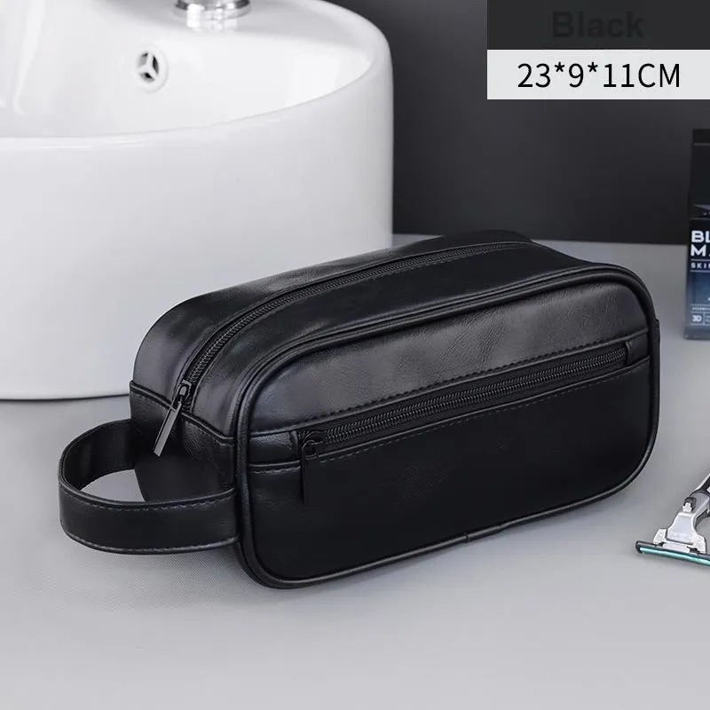 QEEDNS Travel Portable Makeup Bags Large Capacity Premium Feel-5