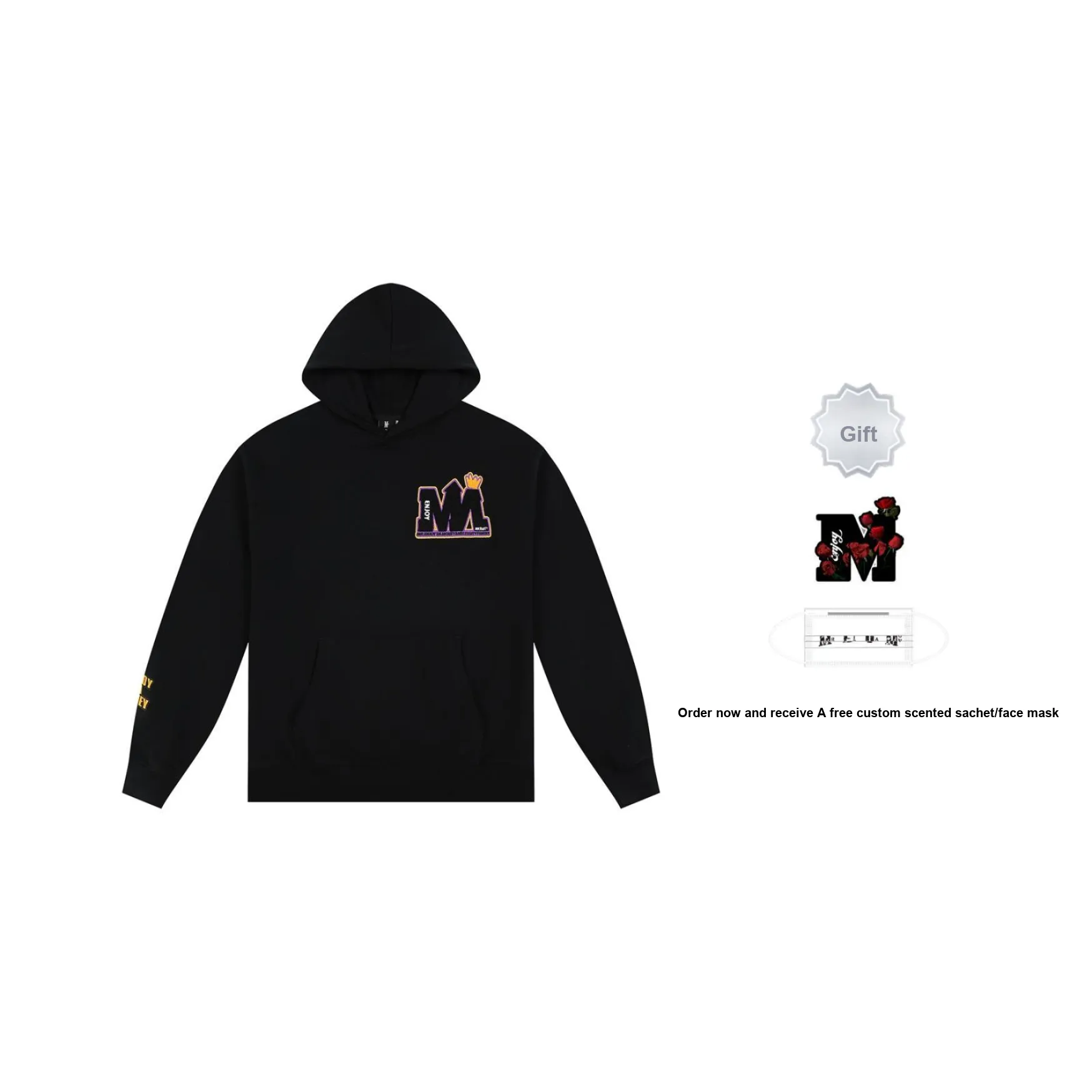 Necessity Finery X MR.ENJOYDA MONEY Sweatshirts Unisex Black