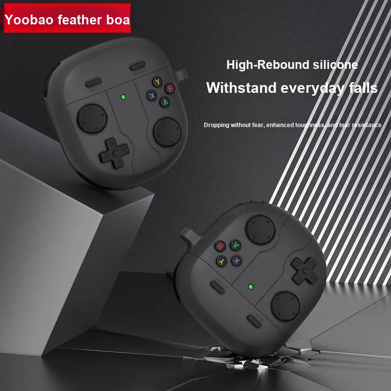 Yoobao Compatibility Great Shark Bose2 TPU Protective Cover Silicone With Hooks Headphone Cases-1