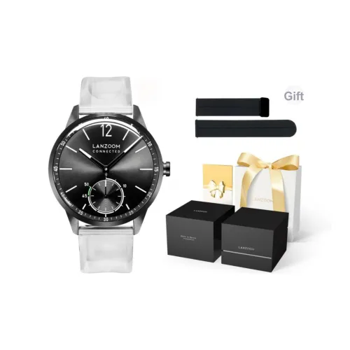 Часы LANZOOM Black Knight Collection Кварцевый механизм Мужские часы Запястье Часы Черный циферблат