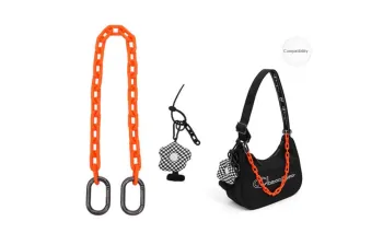 Lan Bao Fan Alloy Metal Bag Accessories Women's White/Silver