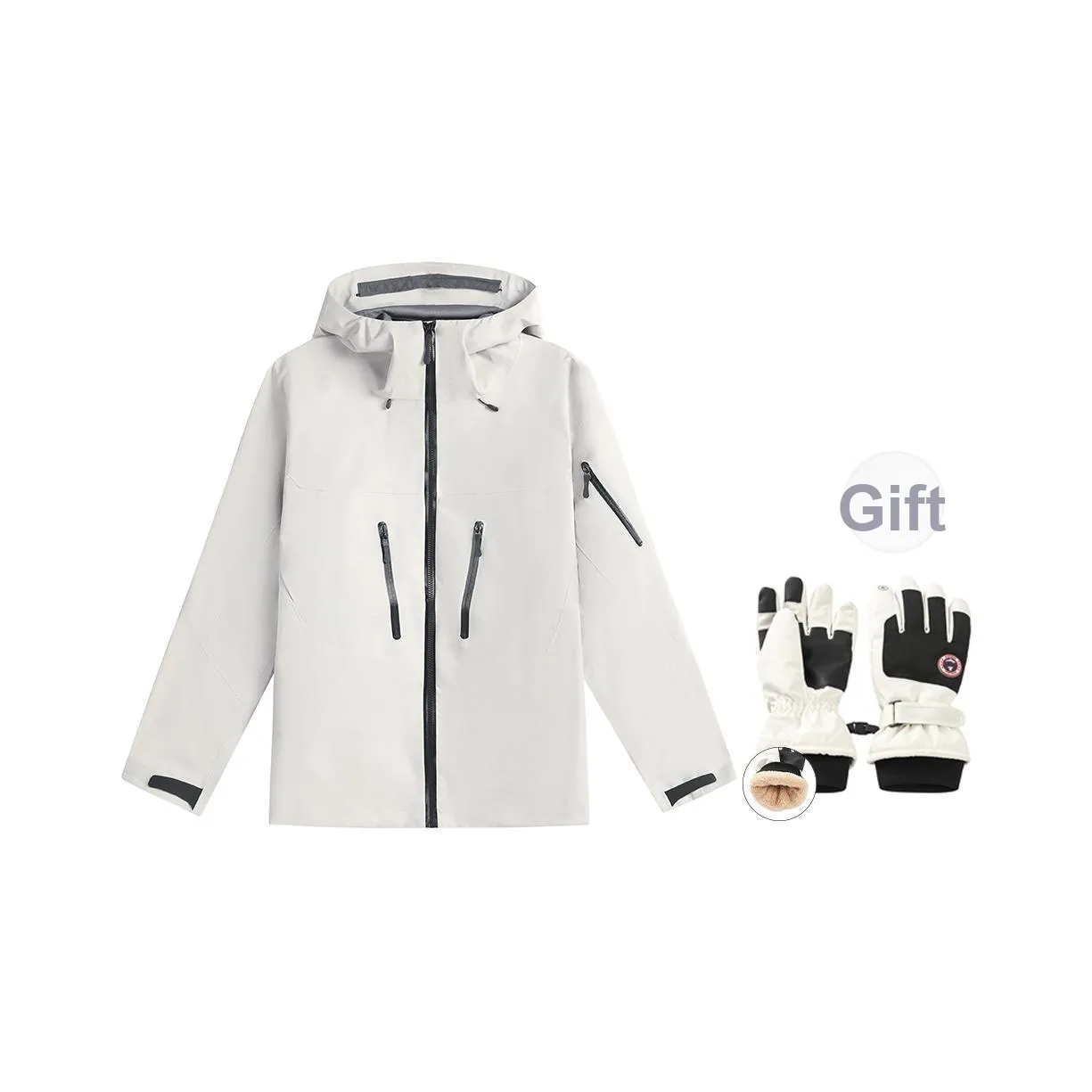 XUANSHU Hiking Outdoor Приключение Водонепроницаемый и Ветрозащитный Ветровка Унисекс