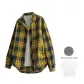 Yellow Plaid[Long-Sleeved]Comes with White T-Shirt