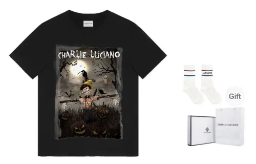 Charlie Luciano T Shirt Unisex Black