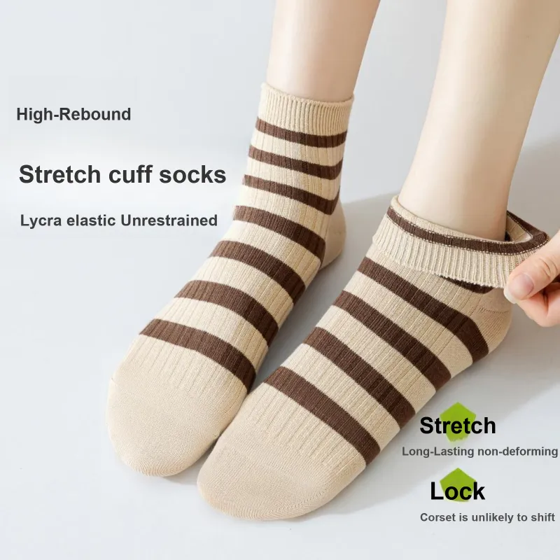 XIA.WA.ZHI.XIU Ankle Socks Women's Shopping Bag 3 Pack-5