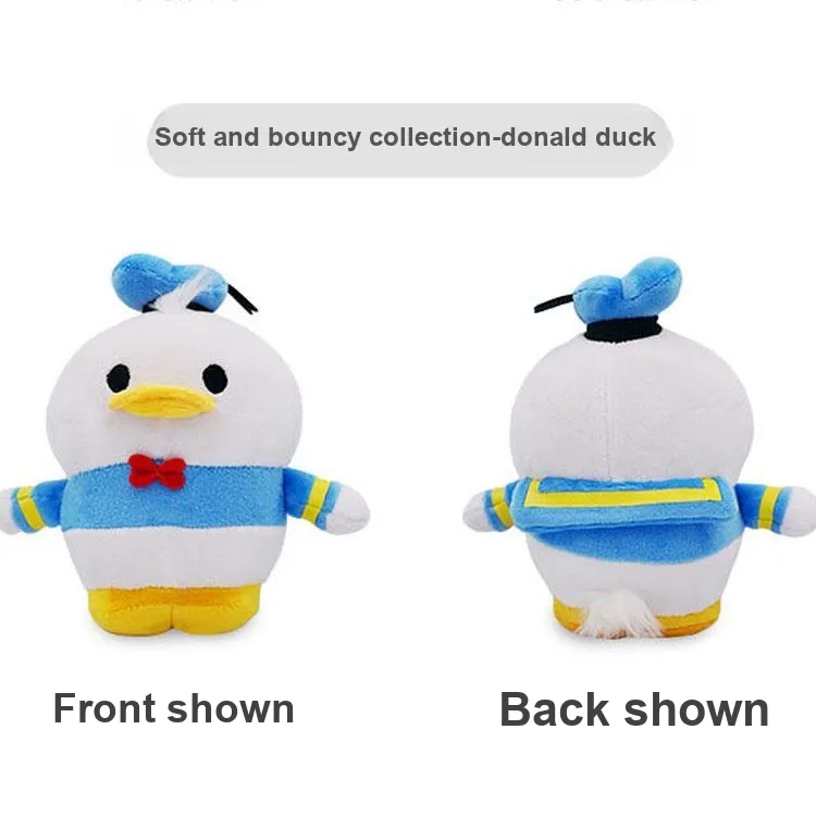 Disney Soft And Bouncy Collection Donald Duck Dolls Plush Doll 17cm Height-2