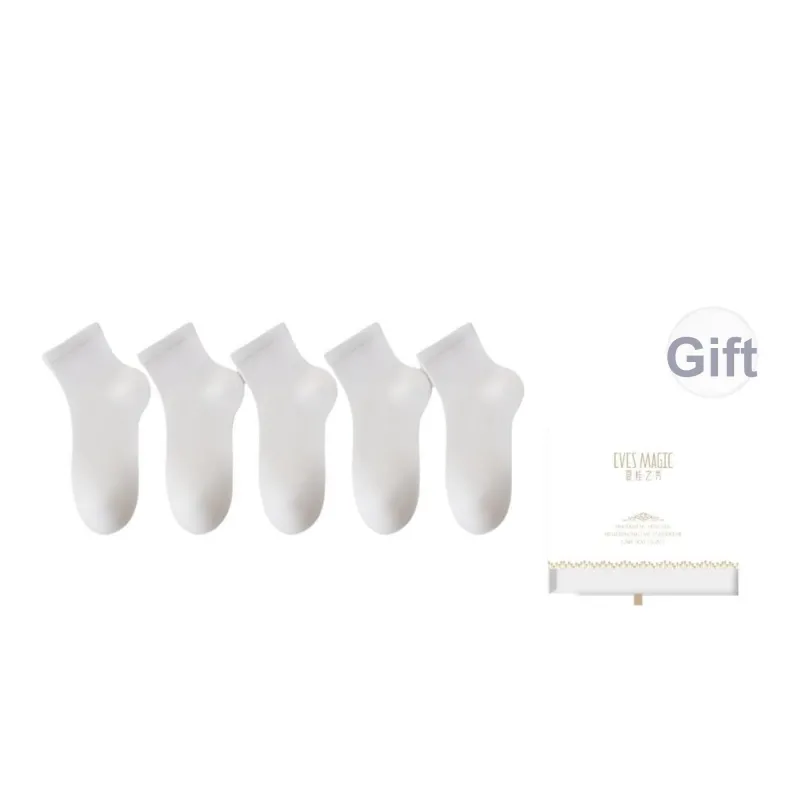 XIA.WA.ZHI.XIU Ankle Socks Women's Box 5 Pack-24