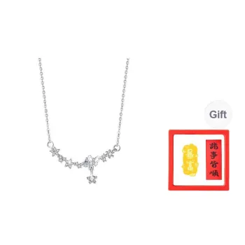 Chongqing Gold Store S925 Silver Necklaces Women's