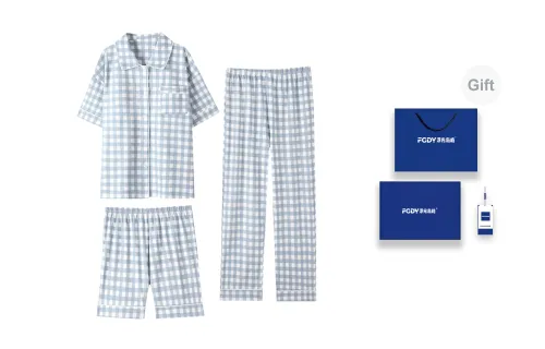 Floating light islands Women's Pajama Sets