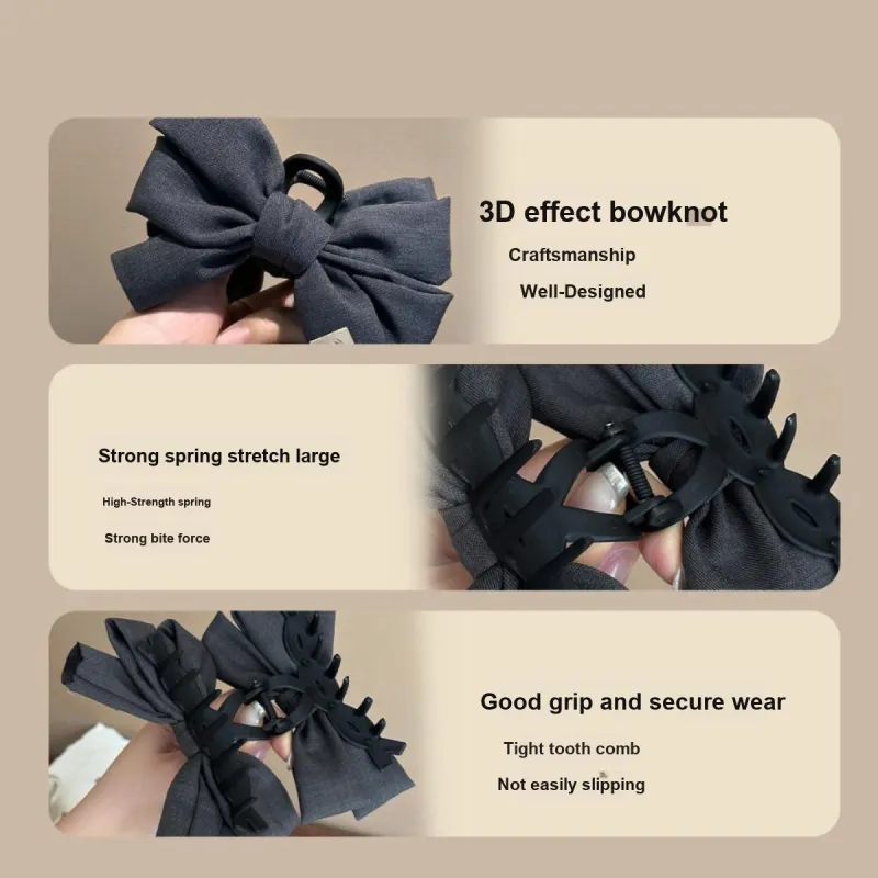 Specialoutlook Acrylic Hair Clips Women's-4