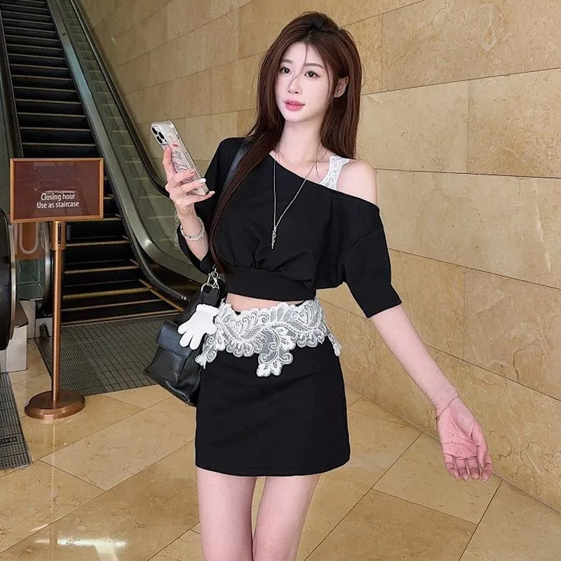 HAPG Two Piece Skirt Sets Women's-8