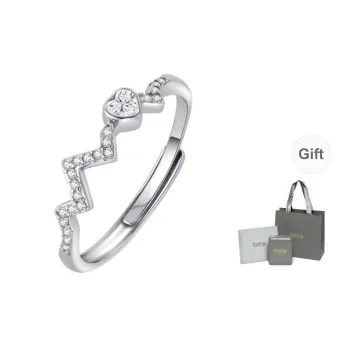 YPYN S925 Silver Rings Women's Silver