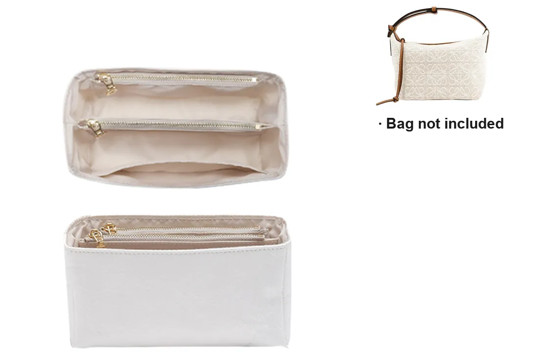 Ingenuity Handmade Imported Microfiber Bag Accessory Shoulder Strap Women's White/Brown