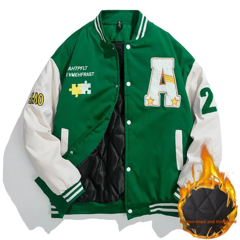 WELTER EXPERIMENT Baseball Jacket Unisex-20