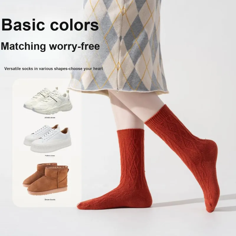 PIERRE CARDIN Mid Calf Socks Women's Box 3 Pack-10