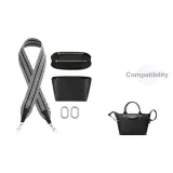 [Trumpets Two-Piece Set 2]Canvas Wide Shoulder Straps+Black Waterproof Liner (Includes Spring Ring *2)