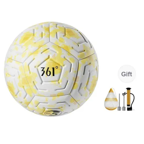 361° Size 45 Soccer PVC Unisex Yellow