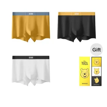 Disney Winnie The Pooh Series Underwear Gift Boxes Men's 3 Pack
